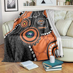 Tigers NAIDOC Week 2026 Personalised Blanket 50 Years of Deadly Aboriginal Art