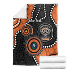 Tigers NAIDOC Week 2026 Personalised Blanket 50 Years of Deadly Aboriginal Art
