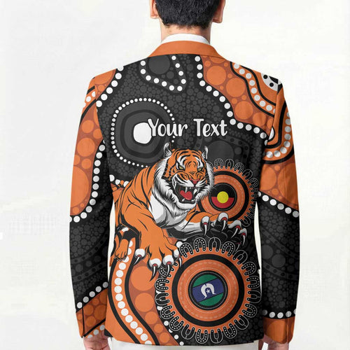 Tigers NAIDOC Week 2026 Personalised Blazer 50 Years of Deadly Aboriginal Art