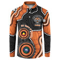 Tigers NAIDOC Week 2026 Personalised Button Sweatshirt 50 Years of Deadly Aboriginal Art