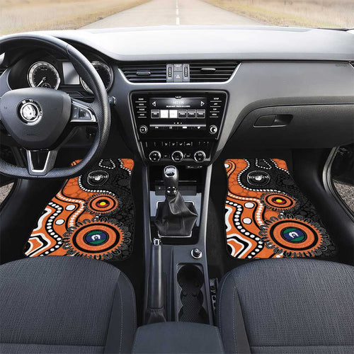 Tigers NAIDOC Week 2026 Personalised Car Mats 50 Years of Deadly Aboriginal Art