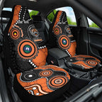 Tigers NAIDOC Week 2026 Personalised Car Seat Cover 50 Years of Deadly Aboriginal Art