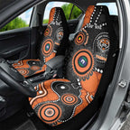 Tigers NAIDOC Week 2026 Personalised Car Seat Cover 50 Years of Deadly Aboriginal Art