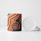 Tigers NAIDOC Week 2026 Personalised Ceramic Mug 50 Years of Deadly Aboriginal Art