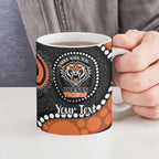 Tigers NAIDOC Week 2026 Personalised Ceramic Mug 50 Years of Deadly Aboriginal Art