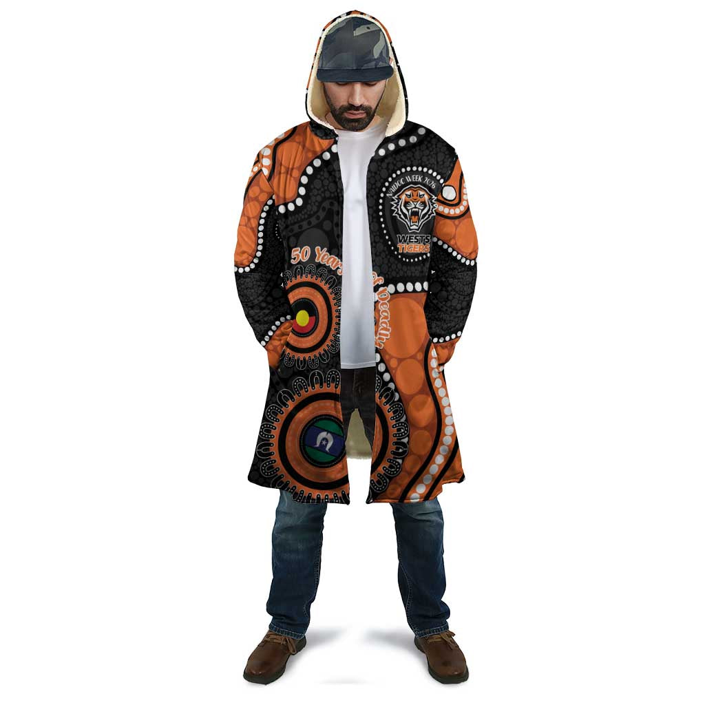 Tigers NAIDOC Week 2026 Personalised Cloak 50 Years of Deadly Aboriginal Art