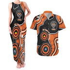 Tigers NAIDOC Week 2026 Personalised Couples Matching Tank Maxi Dress and Hawaiian Shirt 50 Years of Deadly Aboriginal Art