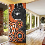 Tigers NAIDOC Week 2026 Personalised Door Cover 50 Years of Deadly Aboriginal Art