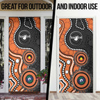 Tigers NAIDOC Week 2026 Personalised Door Cover 50 Years of Deadly Aboriginal Art