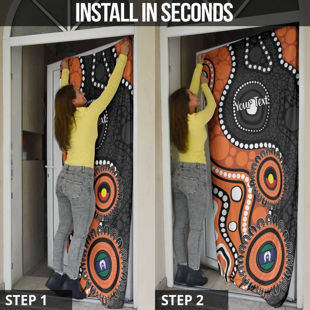 Tigers NAIDOC Week 2026 Personalised Door Cover 50 Years of Deadly Aboriginal Art