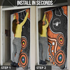 Tigers NAIDOC Week 2026 Personalised Door Cover 50 Years of Deadly Aboriginal Art