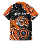 Tigers NAIDOC Week 2026 Personalised Family Matching Mermaid Dress and Hawaiian Shirt 50 Years of Deadly Aboriginal Art