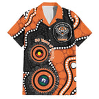 Tigers NAIDOC Week 2026 Personalised Family Matching Off Shoulder Short Dress and Hawaiian Shirt 50 Years of Deadly Aboriginal Art