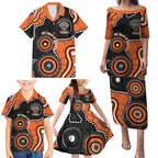 Tigers NAIDOC Week 2026 Personalised Family Matching Puletasi and Hawaiian Shirt 50 Years of Deadly Aboriginal Art