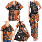 Tigers NAIDOC Week 2026 Personalised Family Matching Tank Maxi Dress and Hawaiian Shirt 50 Years of Deadly Aboriginal Art