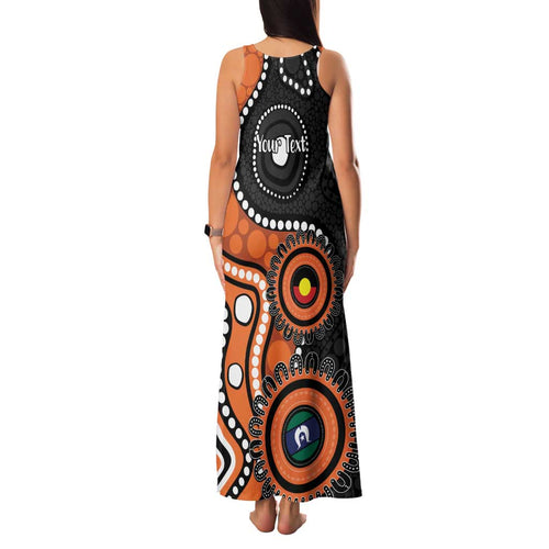 Tigers NAIDOC Week 2026 Personalised Family Matching Tank Maxi Dress and Hawaiian Shirt 50 Years of Deadly Aboriginal Art