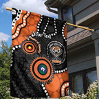 Tigers NAIDOC Week 2026 Personalised Garden Flag 50 Years of Deadly Aboriginal Art