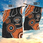 Tigers NAIDOC Week 2026 Personalised Garden Flag 50 Years of Deadly Aboriginal Art