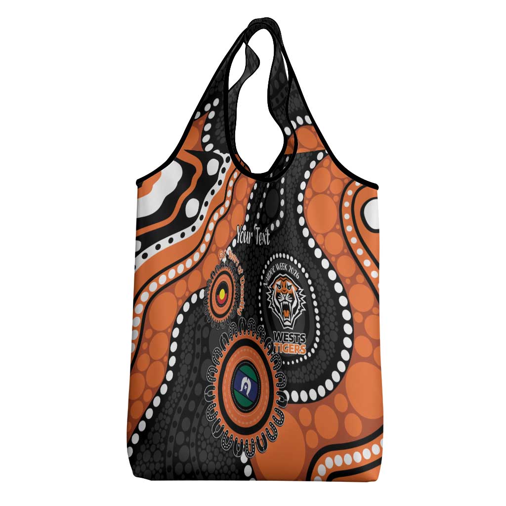 Tigers NAIDOC Week 2026 Personalised Grocery Bag 50 Years of Deadly Aboriginal Art