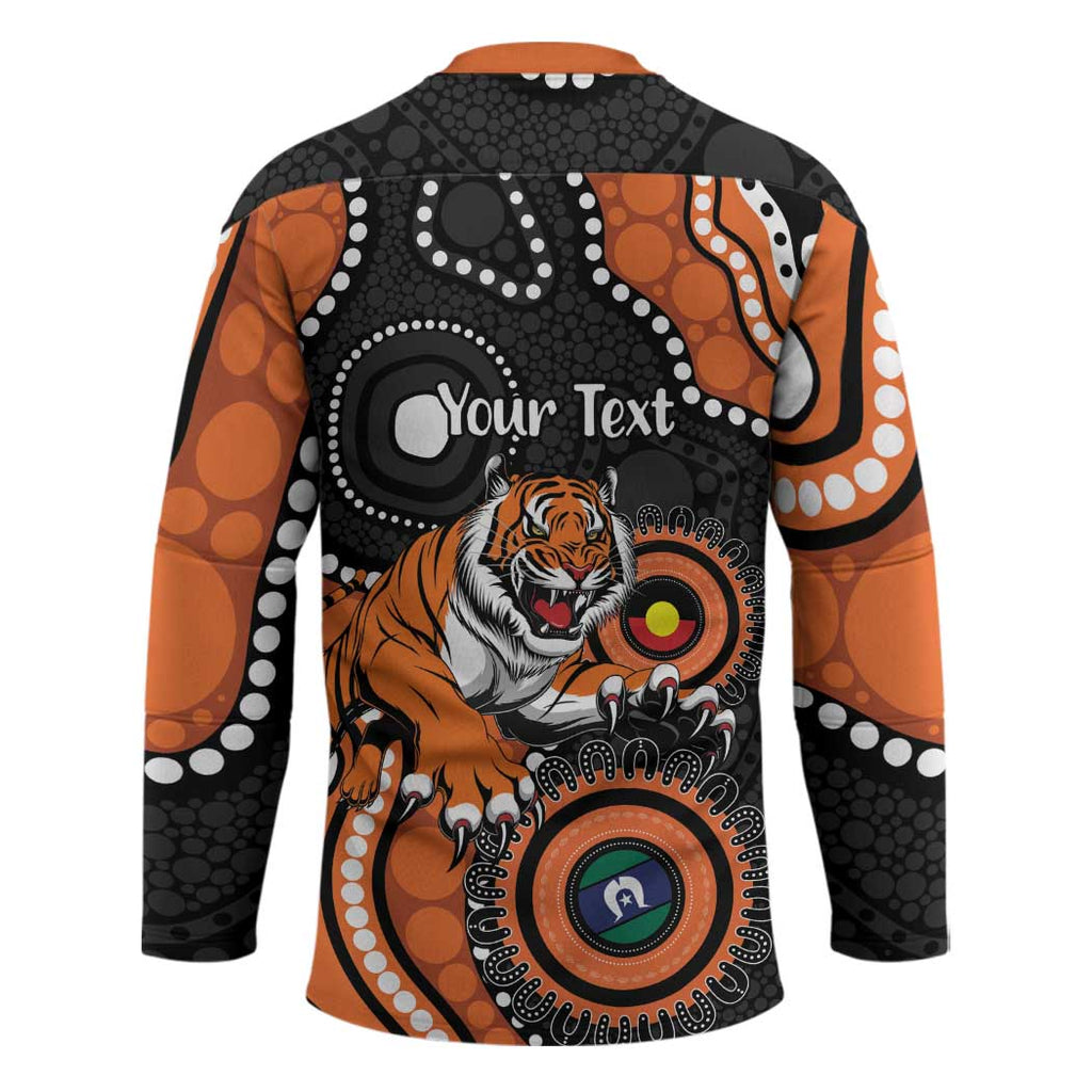 Tigers NAIDOC Week 2026 Personalised Hockey Jersey 50 Years of Deadly Aboriginal Art