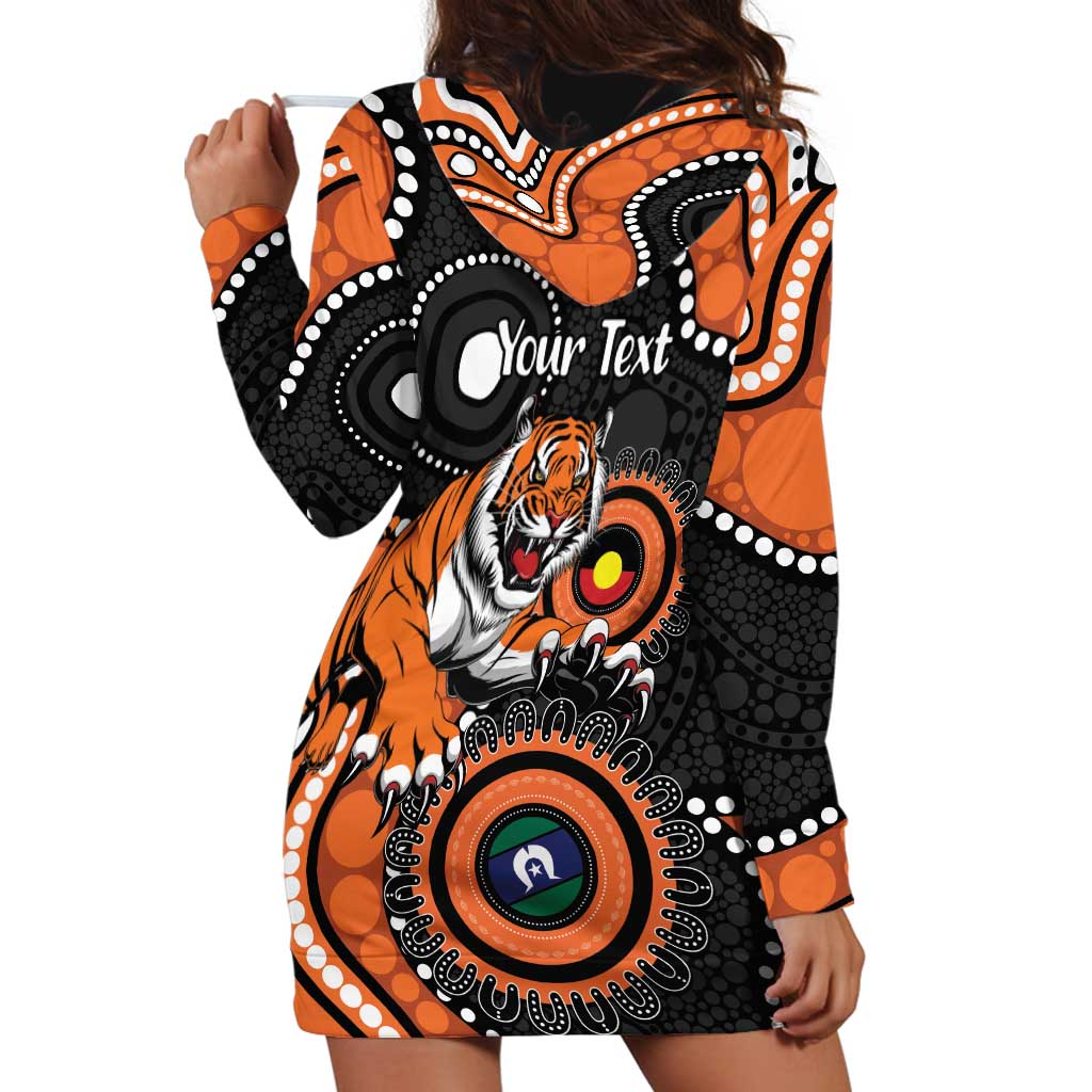 Tigers NAIDOC Week 2026 Personalised Hoodie Dress 50 Years of Deadly Aboriginal Art