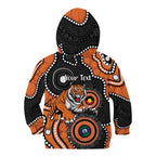 Tigers NAIDOC Week 2026 Personalised Kid Hoodie 50 Years of Deadly Aboriginal Art
