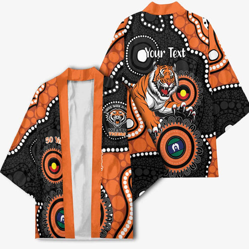 Tigers NAIDOC Week 2026 Personalised Kimono 50 Years of Deadly Aboriginal Art
