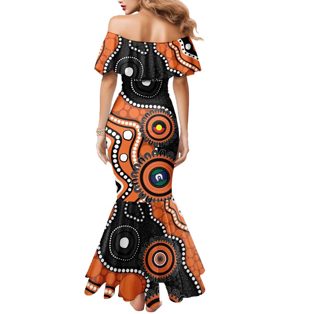 Tigers NAIDOC Week 2026 Personalised Mermaid Dress 50 Years of Deadly Aboriginal Art