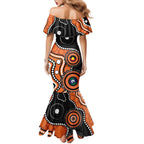 Tigers NAIDOC Week 2026 Personalised Mermaid Dress 50 Years of Deadly Aboriginal Art