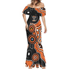 Tigers NAIDOC Week 2026 Personalised Mermaid Dress 50 Years of Deadly Aboriginal Art