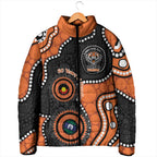 Tigers NAIDOC Week 2026 Personalised Padded Jacket 50 Years of Deadly Aboriginal Art