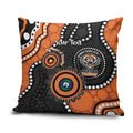 Tigers NAIDOC Week 2026 Personalised Pillow Cover 50 Years of Deadly Aboriginal Art