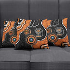 Tigers NAIDOC Week 2026 Personalised Pillow Cover 50 Years of Deadly Aboriginal Art