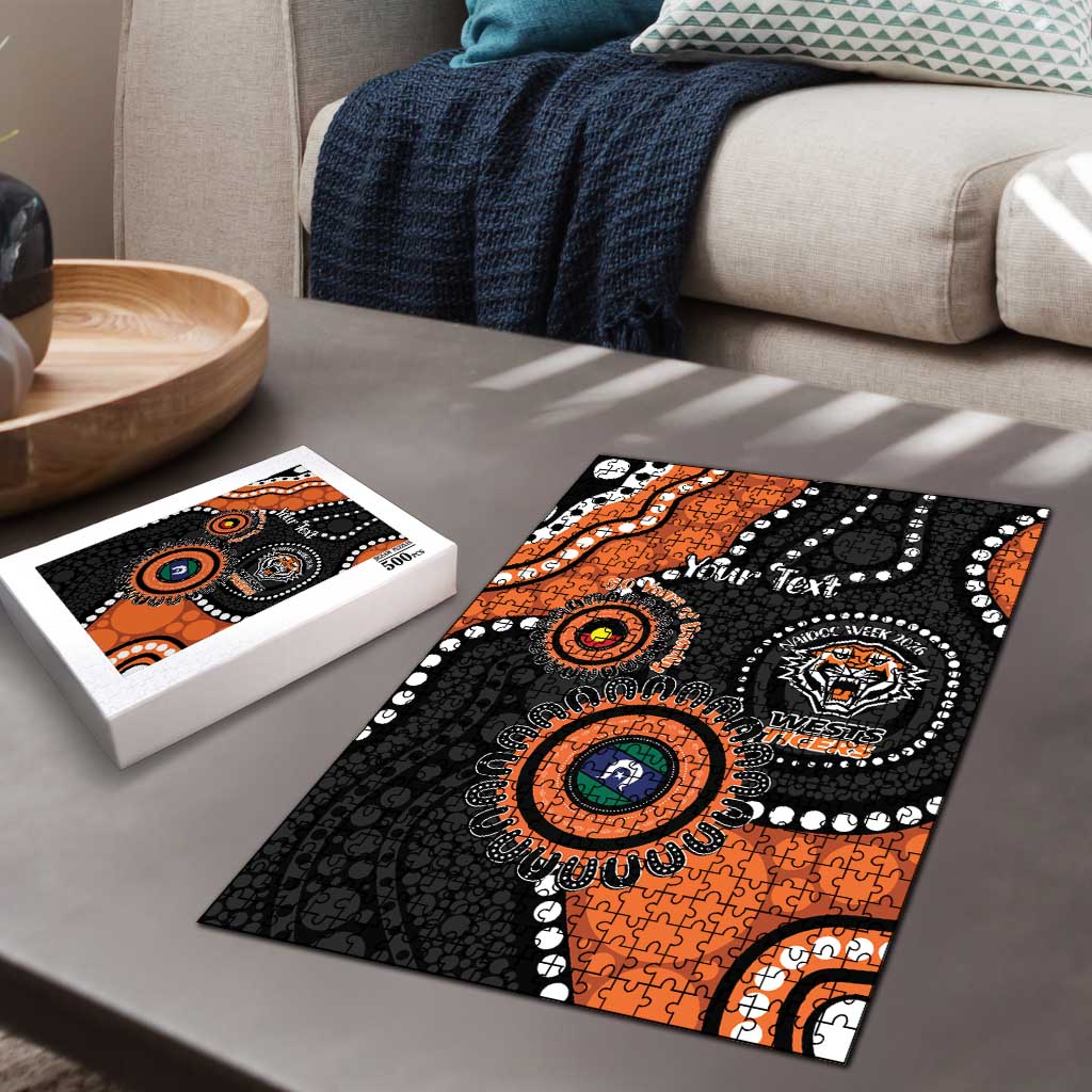 Tigers NAIDOC Week 2026 Personalised Puzzle 50 Years of Deadly Aboriginal Art