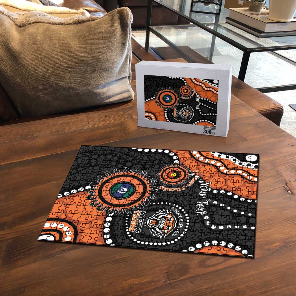 Tigers NAIDOC Week 2026 Personalised Puzzle 50 Years of Deadly Aboriginal Art