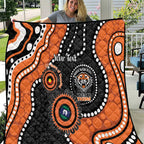 Tigers NAIDOC Week 2026 Personalised Quilt 50 Years of Deadly Aboriginal Art