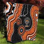 Tigers NAIDOC Week 2026 Personalised Quilt 50 Years of Deadly Aboriginal Art