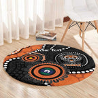 Tigers NAIDOC Week 2026 Personalised Round Carpet 50 Years of Deadly Aboriginal Art