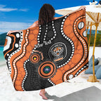 Tigers NAIDOC Week 2026 Personalised Sarong 50 Years of Deadly Aboriginal Art