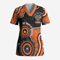 Tigers NAIDOC Week 2026 Personalised Scrub Top 50 Years of Deadly Aboriginal Art