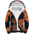 Tigers NAIDOC Week 2026 Personalised Sherpa Hoodie 50 Years of Deadly Aboriginal Art