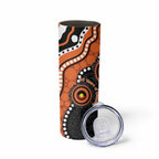 Tigers NAIDOC Week 2026 Personalised Skinny Tumbler 50 Years of Deadly Aboriginal Art