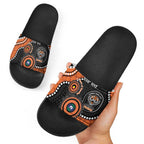 Tigers NAIDOC Week 2026 Personalised Slide Sandals 50 Years of Deadly Aboriginal Art
