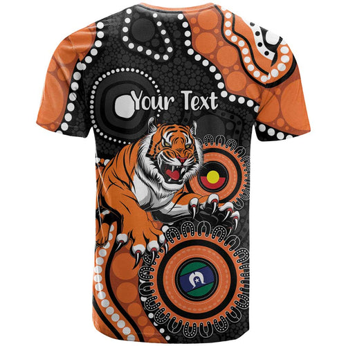 Tigers NAIDOC Week 2026 Personalised T Shirt 50 Years of Deadly Aboriginal Art