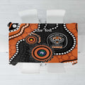 Tigers NAIDOC Week 2026 Personalised Tablecloth 50 Years of Deadly Aboriginal Art
