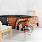Tigers NAIDOC Week 2026 Personalised Tablecloth 50 Years of Deadly Aboriginal Art