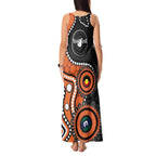 Tigers NAIDOC Week 2026 Personalised Tank Maxi Dress 50 Years of Deadly Aboriginal Art