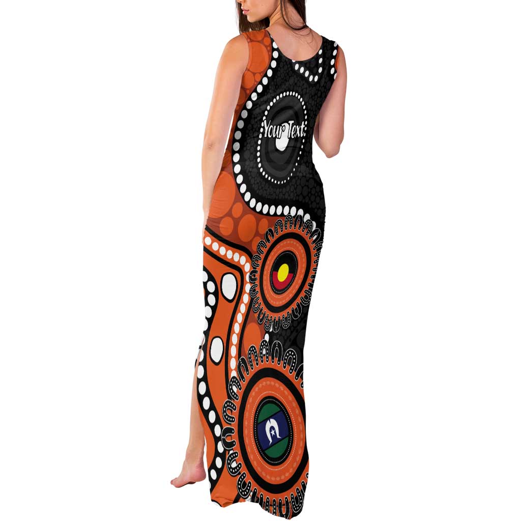 Tigers NAIDOC Week 2026 Personalised Tank Maxi Dress 50 Years of Deadly Aboriginal Art