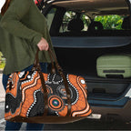 Tigers NAIDOC Week 2026 Personalised Travel Bag 50 Years of Deadly Aboriginal Art