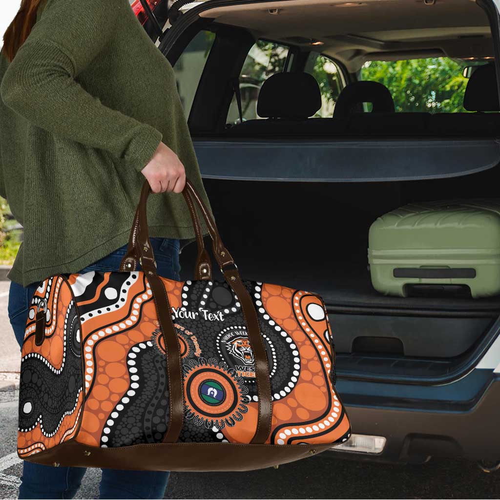 Tigers NAIDOC Week 2026 Personalised Travel Bag 50 Years of Deadly Aboriginal Art